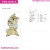 Miss Bunny Embroidery Design 1