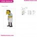 Moe Szyslak The Simpsons Embroidery Design