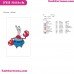Mr. Krabs Spongebob Squarepants Embroidery Design 2