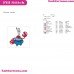 Mr. Krabs Spongebob Squarepants Embroidery Design 2