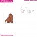 Mr. Snuffleupagus Sesame Street Embroidery Design