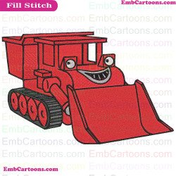 Muck Bob The Builder Embroidery Design