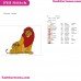 Mufasa And Baby Simba The Lion King Embroidery Design 4