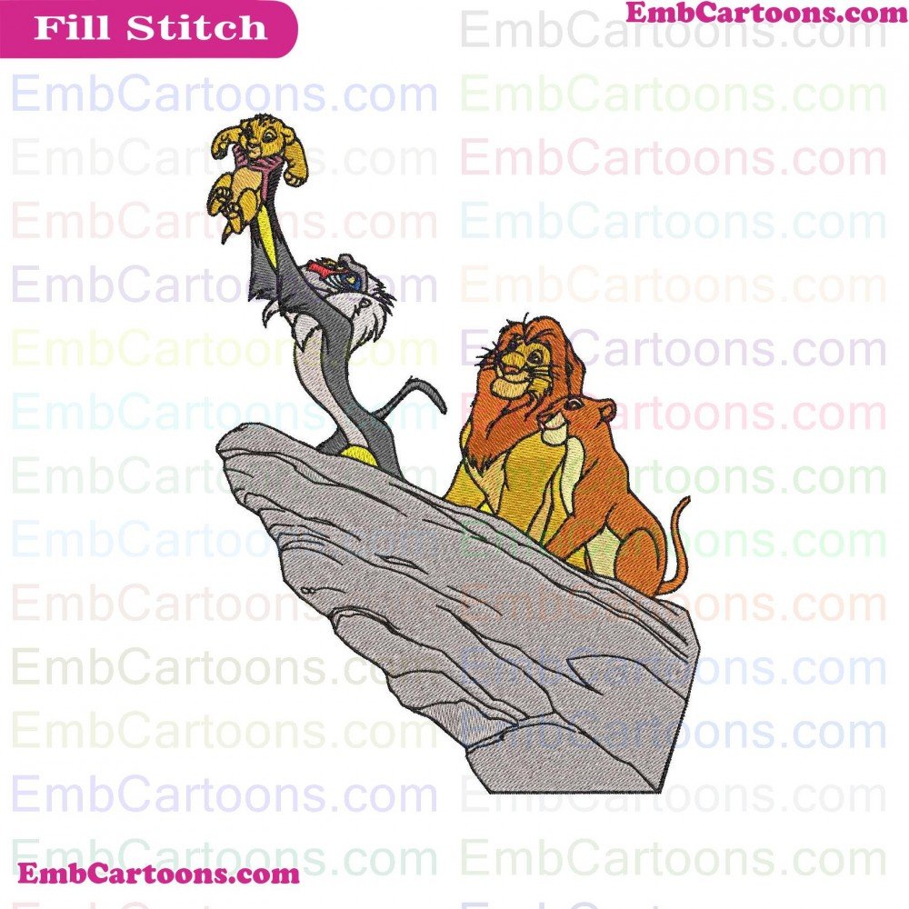 Mufasa And Applique Design, Mufasa And Embroidery Design, And Nala Applique Design, And Nala Embroidery Design, Nala And Applique Design, Nala And Embroidery Design, And Baby Applique Design, And Baby Embroidery Design, Baby Simba Applique Design, Baby Si