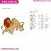 Mufasa And Nala The Lion King Embroidery Design 3