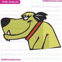 Muttley 2 The Wacky Races Embroidery Design