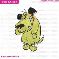 Muttley The Wacky Races Embroidery Design