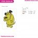 Muttley The Wacky Races Embroidery Design