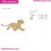 Nala The Lion King Embroidery Design 7