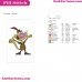 Nature Cat Embroidery Design