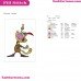 Nature Cat Embroidery Design 2