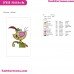 Nature Cat Embroidery Design 4