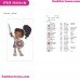 Nella The Princess Embroidery Design