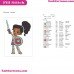 Nella The Princess Embroidery Design