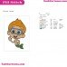 Nonny Bubble Guppies Embroidery Design
