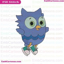 O The Owl Daniel Tigers Neighborhood Embroidery Design