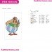 Obelix And Dogmatix Embroidery Design