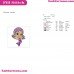 Oona Bubble Guppies Embroidery Design