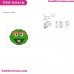 Oscar The Grouch Sesame Street Embroidery Design