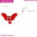 Owlette Sign Red PJ Masks Embroidery Design