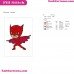 Owlette Silhouettes PJ Masks Embroidery Design