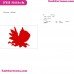 Owlette Silhouettes Red PJ Masks Embroidery Design