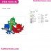 PJ Masks Silhouettes Color Embroidery Design 2