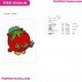 Papa Tomato Shopkins Embroidery Design