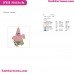 Patrick Star And Spongebob Squarepants Embroidery Design 2