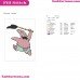 Patrick Star Spongebob Squarepants Embroidery Design