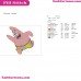 Patrick Star Spongebob Squarepants Embroidery Design 2