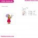 Patty Bouvier The Simpsons Embroidery Design