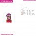 Penelope Pitstop Face The Wacky Races Embroidery Design