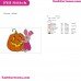 Pig Halloween Embroidery Design