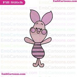 Piglet Baby Winnie The Pooh Embroidery Design 21