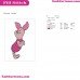 Piglet Winnie The Pooh Embroidery Design 11