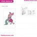 Piglet Winnie The Pooh Embroidery Design 13