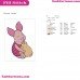 Piglet Winnie The Pooh Embroidery Design 16