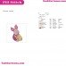 Piglet Winnie The Pooh Embroidery Design 16
