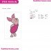 Piglet Winnie The Pooh Embroidery Design 1