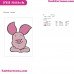 Piglet Winnie The Pooh Embroidery Design 20 Piglet Winnie The Pooh Embroidery Design 20
