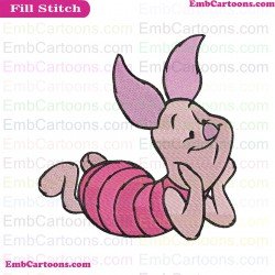 Piglet Winnie The Pooh Embroidery Design 6