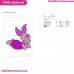 Piglet Winnie The Pooh Embroidery Design 6