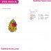 Pineapple Crush Shopkins Embroidery Design