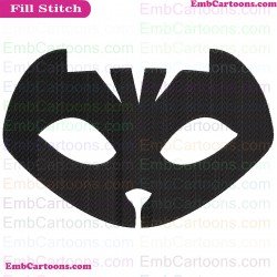 Pj Masks Catboy PJ Masks Embroidery Design