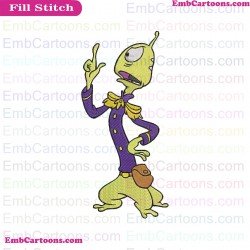 Pleakly Lilo And Stitch Embroidery Design