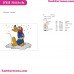 Pluto Santa Christmas Mickey Mouse Embroidery Design