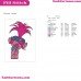 Poppy Bent Trolls Embroidery Design