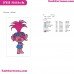 Poppy Stay Trolls Embroidery Design