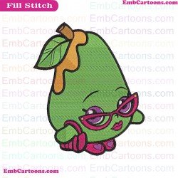 Posh Pear BG Embroidery Design